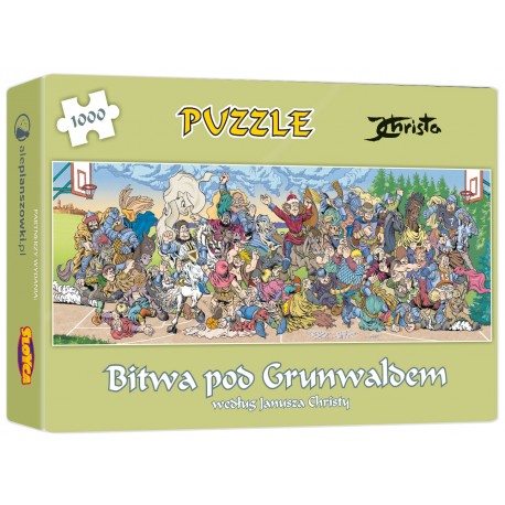 Puzzle Bitwa pod Grunwaldem JChrista (1000 elementów) (przedsprzedaż)