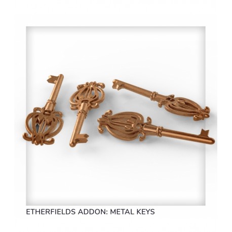 Etherfields: cztery metalowe klucze