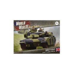 World War III: British Unit Card Pack (39 cards)