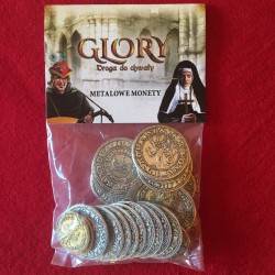 Glory: Droga do Chwały - metalowe monety (przedsprzedaż)